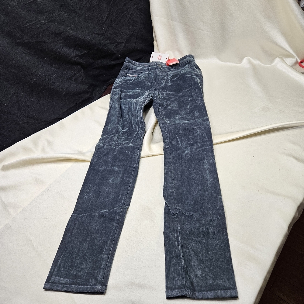 Diesel Industry Women's 1994 09D02 Slim Fit High Waist Velvet Jeans - W29 x L32